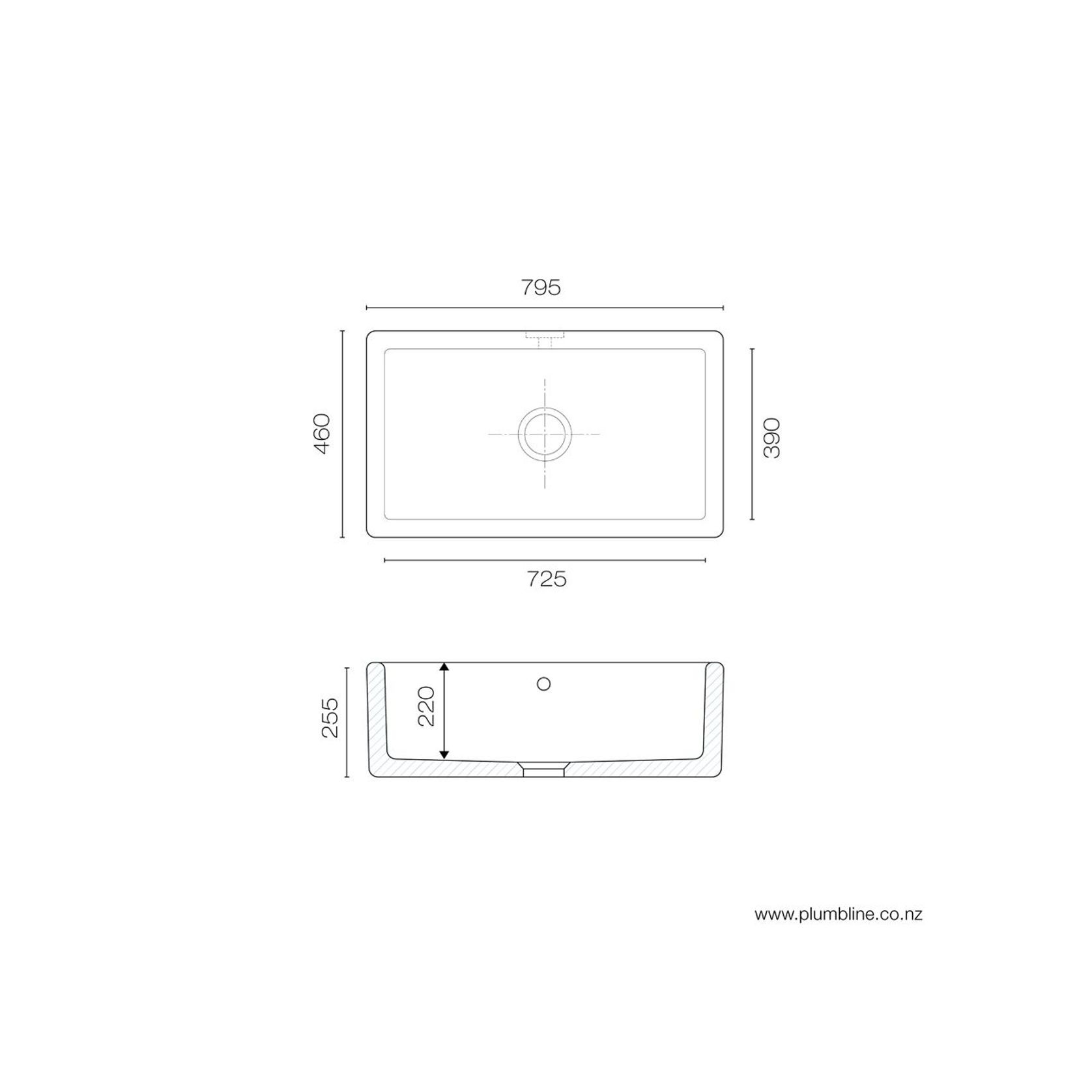 Classic 800 Butler Sink gallery detail image