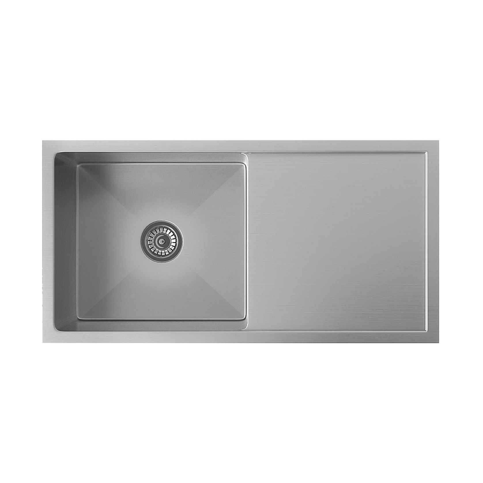 Jai Kitchen Sink Single 880mm (Overflow) gallery detail image