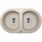 Laveo Granite Stone Sink Double Bowls gallery detail image