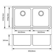WH8347.KS | Arete - Granite Quartz - Double Bowl Sink gallery detail image