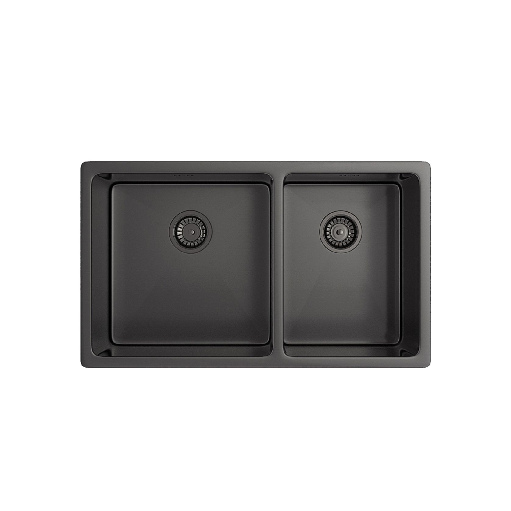 Vita Kitchen Sink Double 760mm (Overflow) gallery detail image