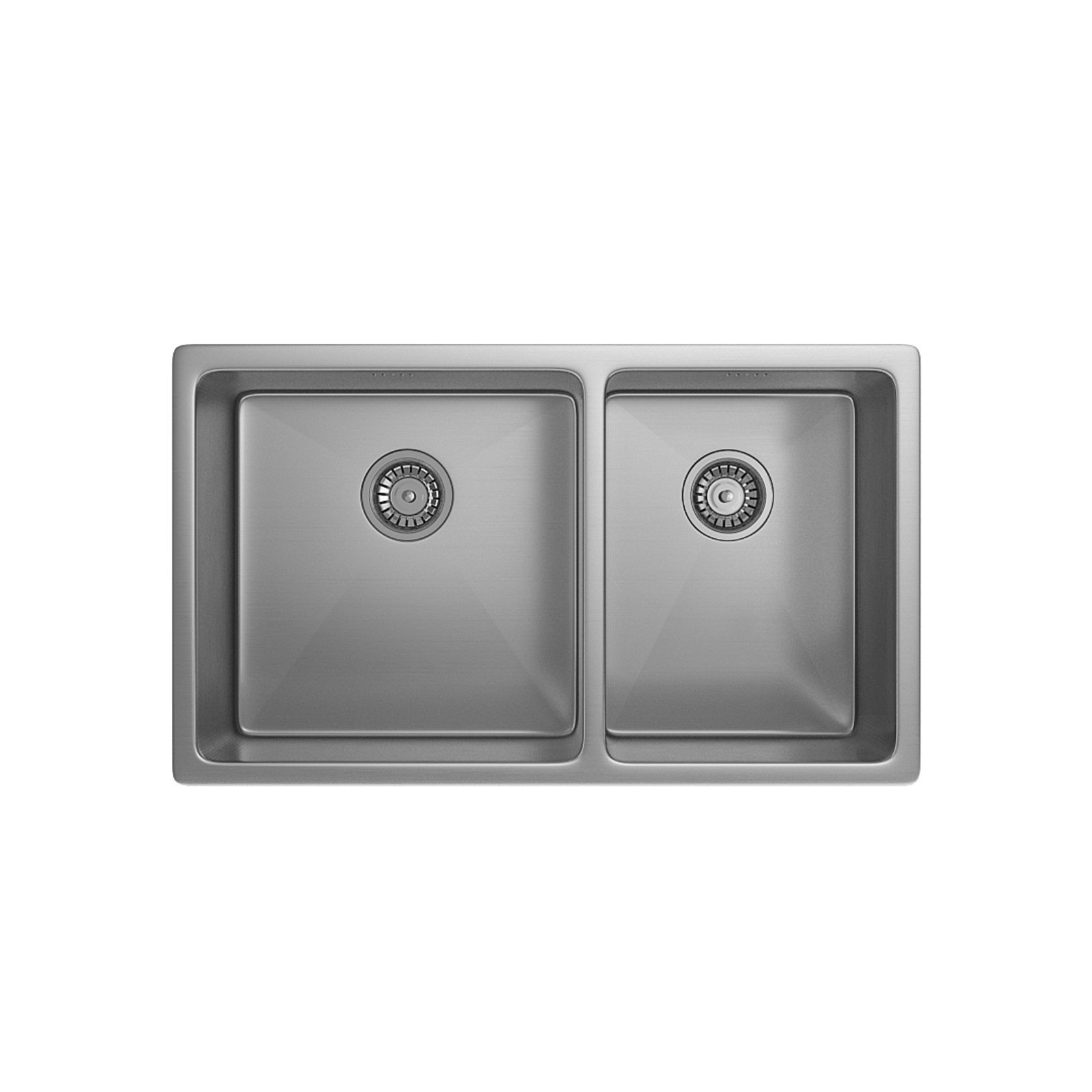 Vita Kitchen Sink Double 760mm (Overflow) gallery detail image
