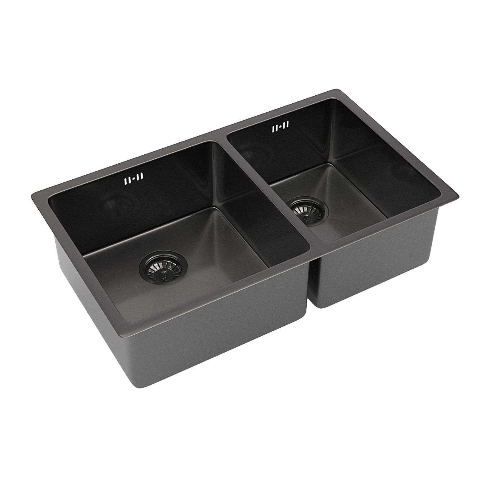 Vita Kitchen Sink Double 760mm (Overflow) gallery detail image