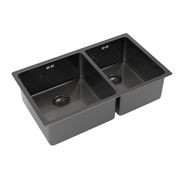 Vita Kitchen Sink Double 760mm (Overflow) gallery detail image