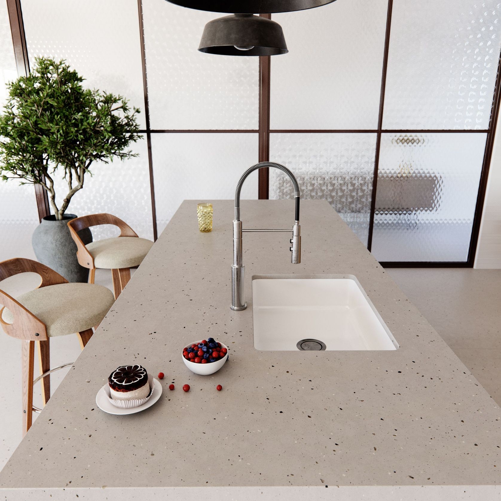 Silestone, Concrete pulse gallery detail image