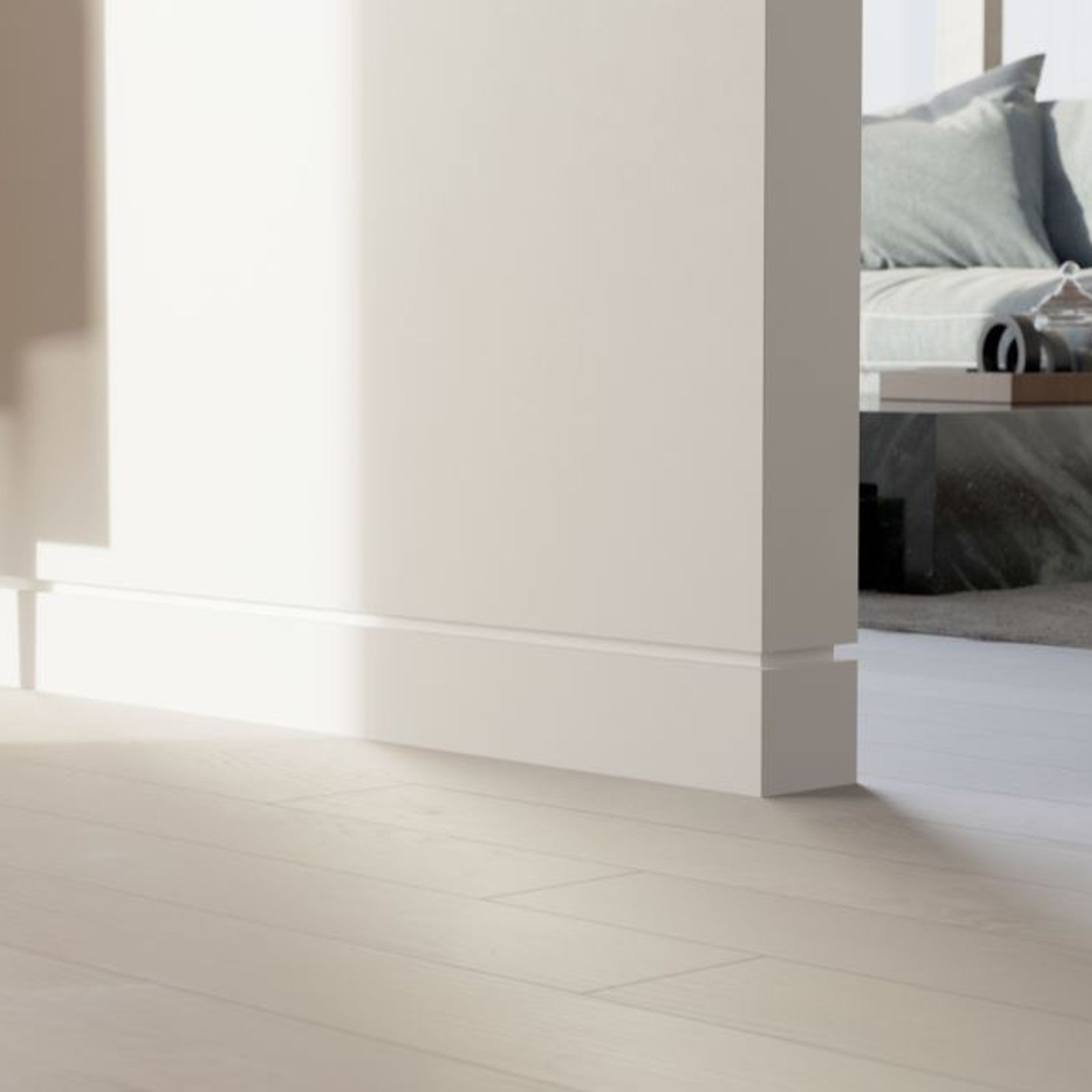 AluBase Shadowline Skirting Board gallery detail image