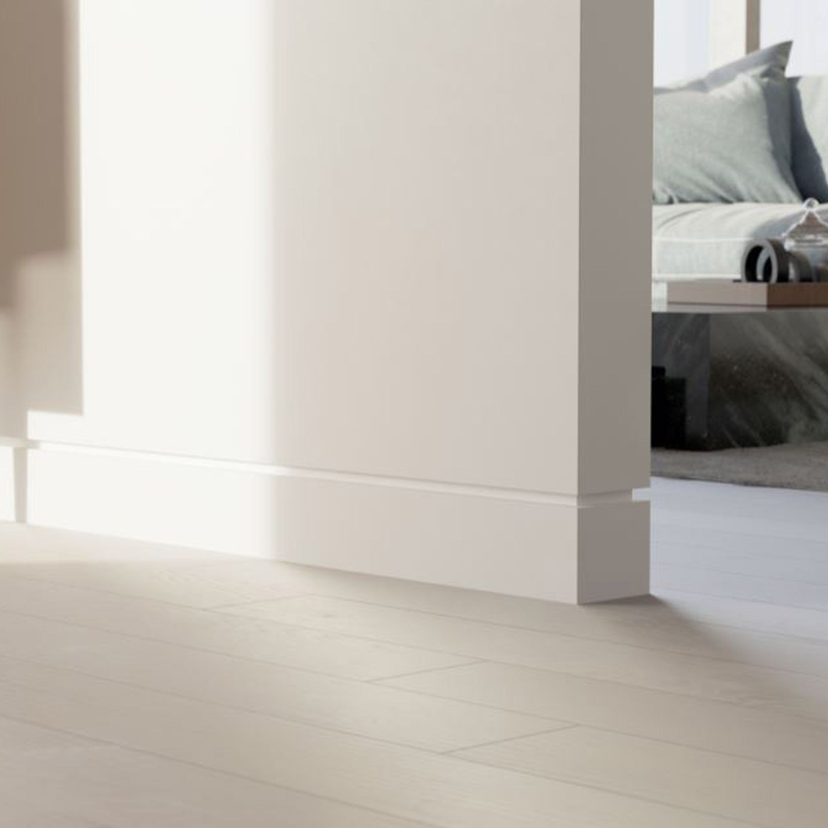 AluBase Shadowline Skirting Board gallery detail image