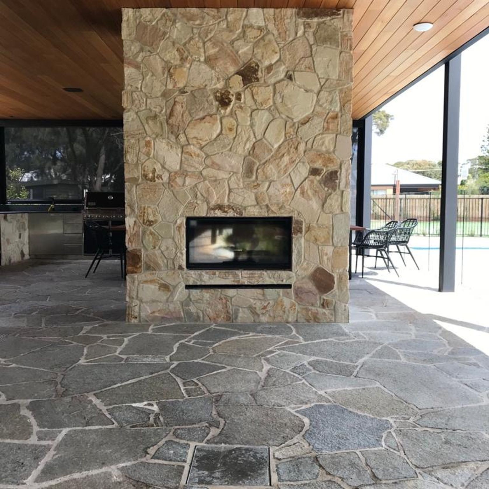 Eco Outdoor Freeform Stone Wall gallery detail image