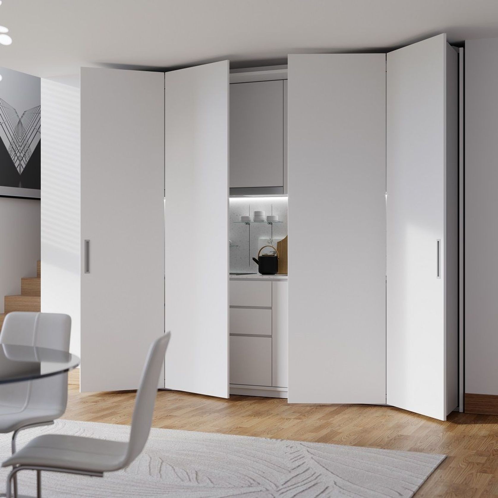 Salice Exedra2 Bifolding Pocket Door ArchiPro NZ