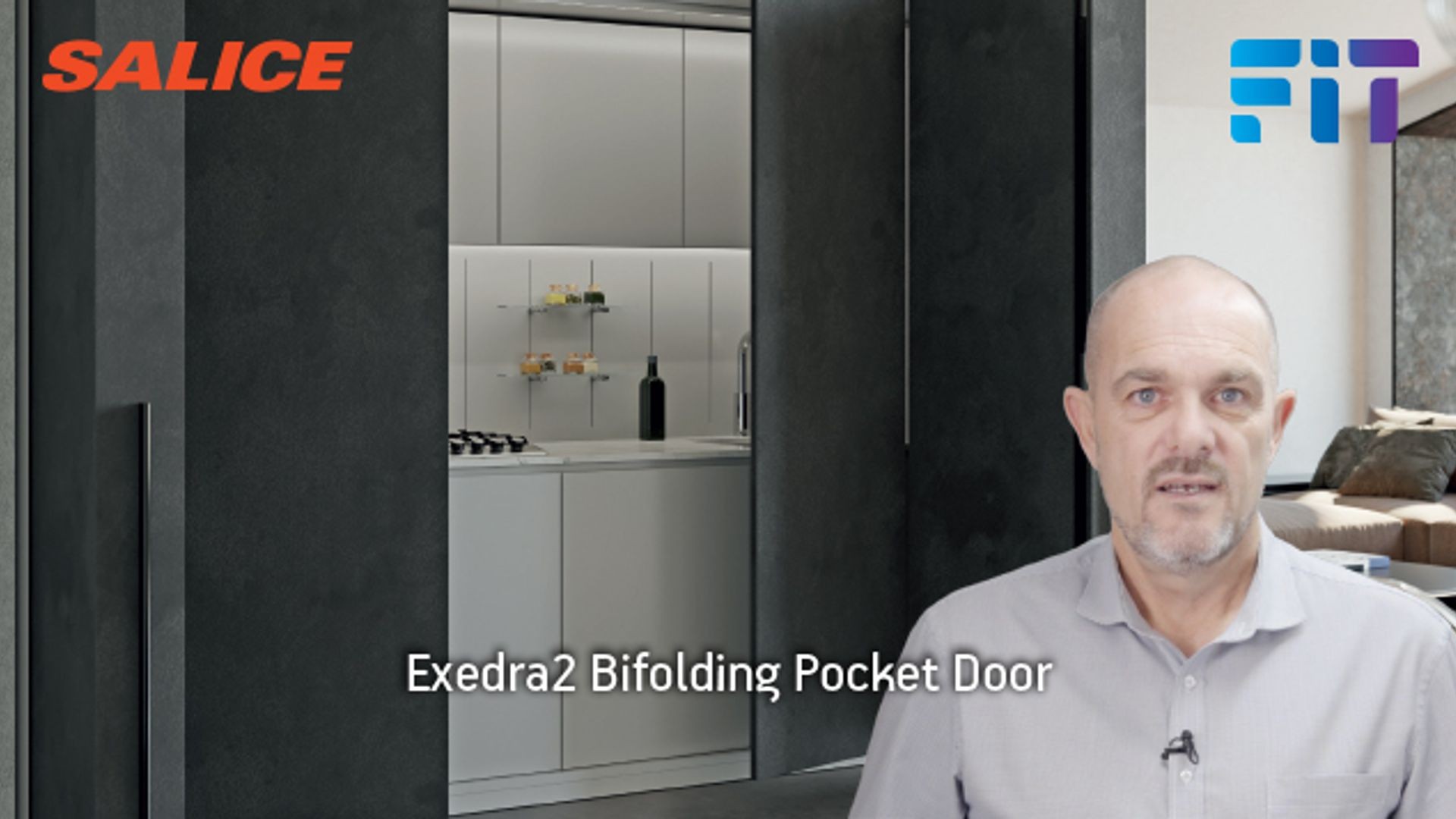 Salice Exedra2 Bifolding Pocket Door gallery detail image