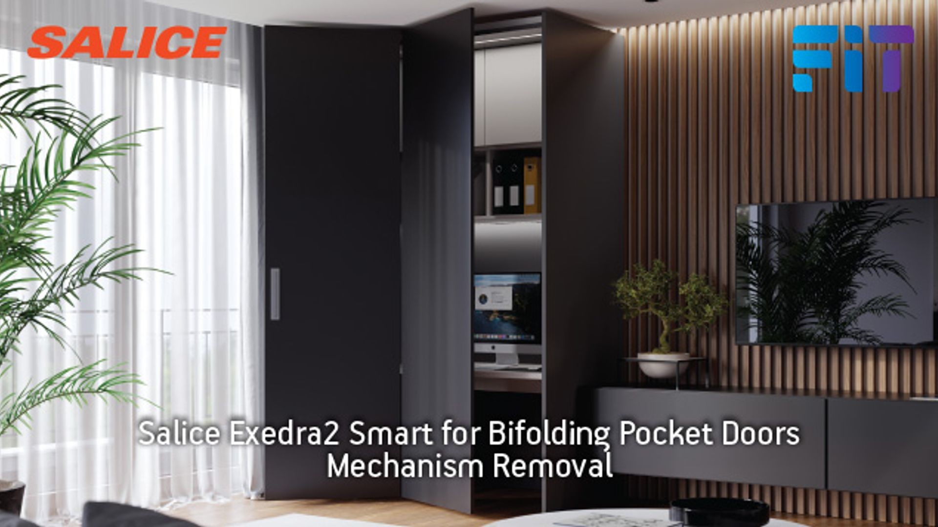 Salice Exedra2 Bifolding Pocket Door gallery detail image