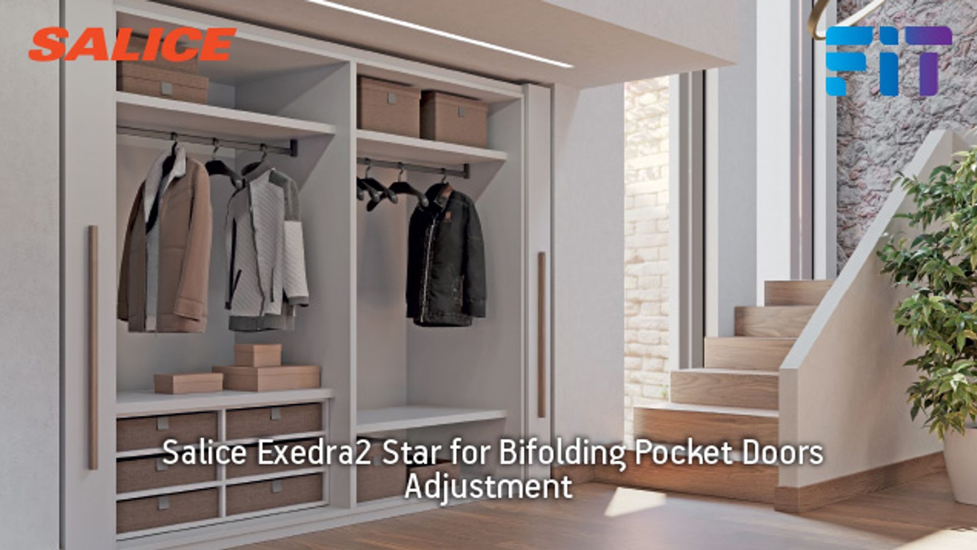 Salice Exedra2 Bifolding Pocket Door gallery detail image