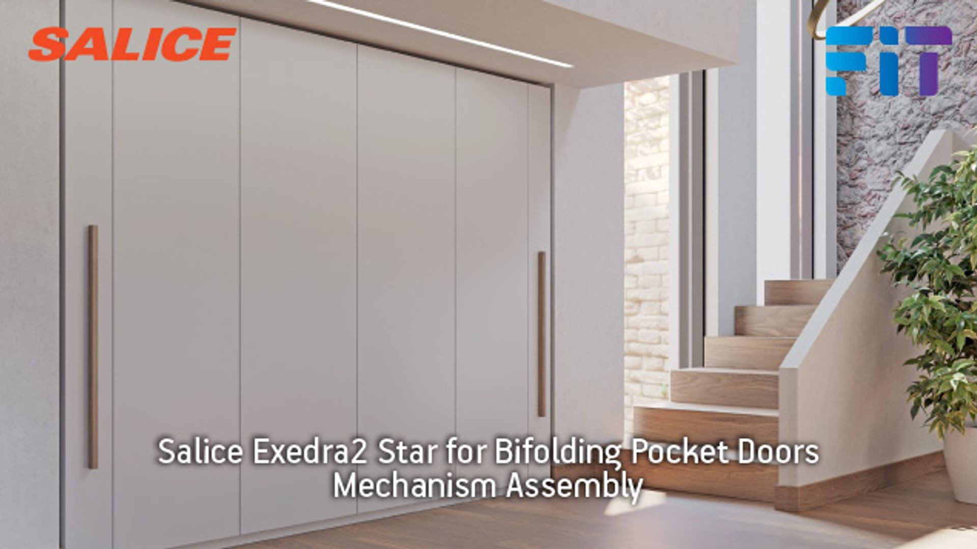 Salice Exedra2 Bifolding Pocket Door gallery detail image
