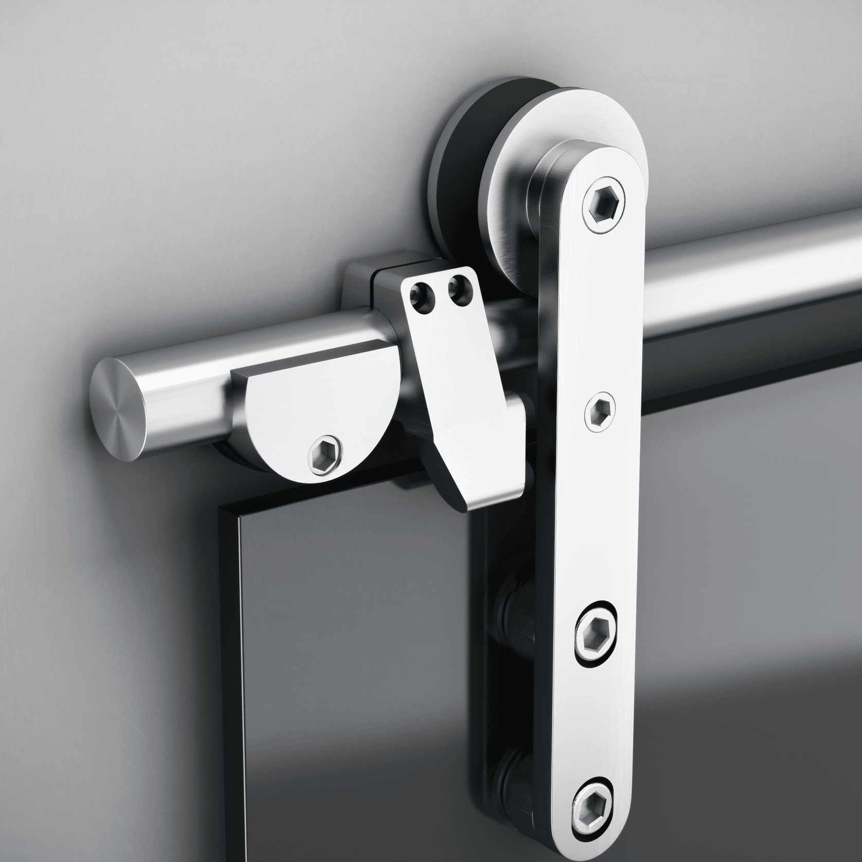 Brio Open Bar Rail for Sliding Doors gallery detail image
