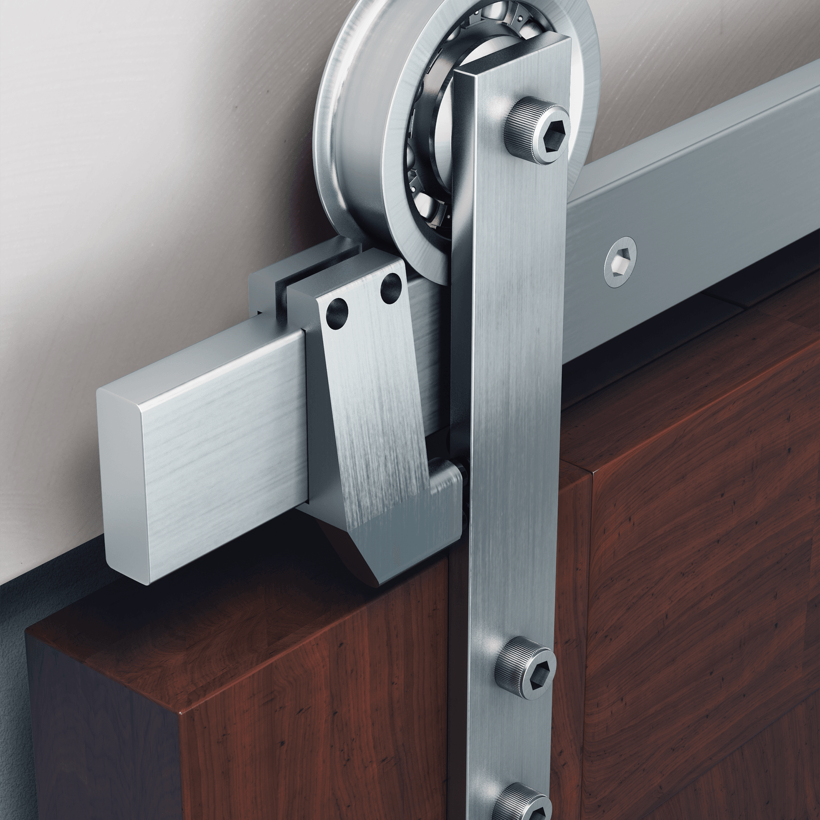 Brio Open Bar Rail for Sliding Doors gallery detail image