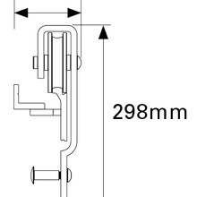 CS Barn Door Track and Hanger Pack gallery detail image