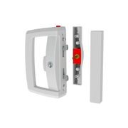 Aria D Pull with Pinnacle Sliding Door Lock gallery detail image