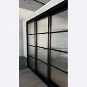 Steel Frame External Sliding Doors - Galvanised FPS50 gallery detail image
