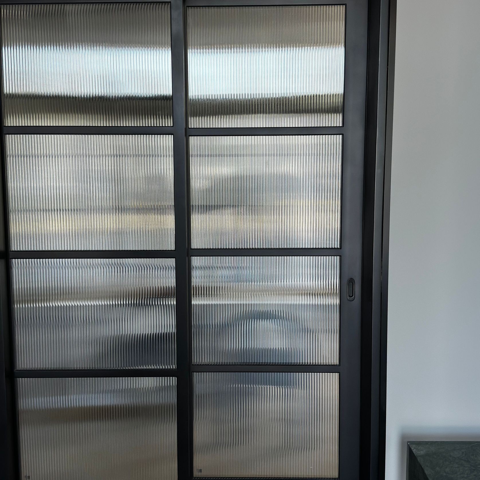 Steel Frame External Sliding Doors - Galvanised FPS50 gallery detail image