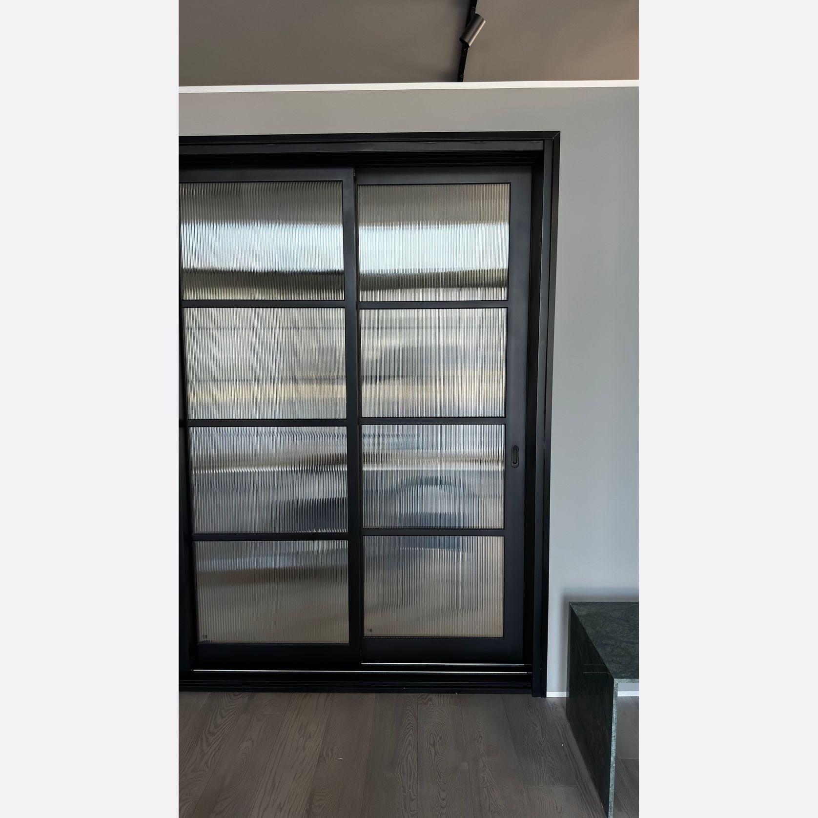 Steel Frame External Sliding Doors - Galvanised FPS50 gallery detail image