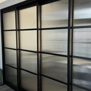 Steel Frame External Sliding Doors - Galvanised FPS50 gallery detail image
