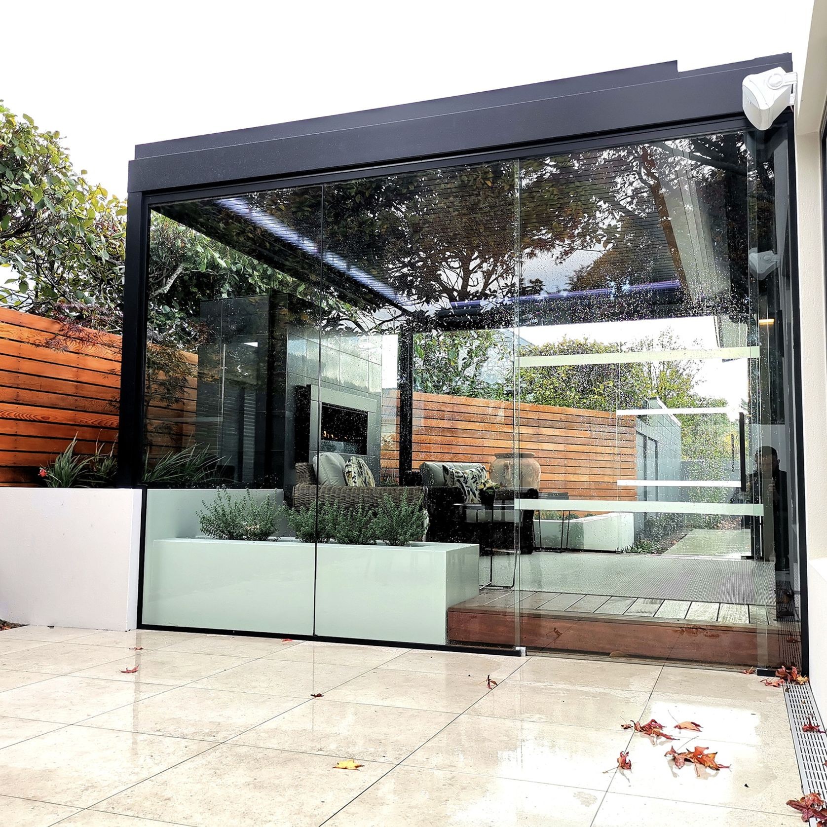 Skyline Sliding Frameless Glass Doors gallery detail image