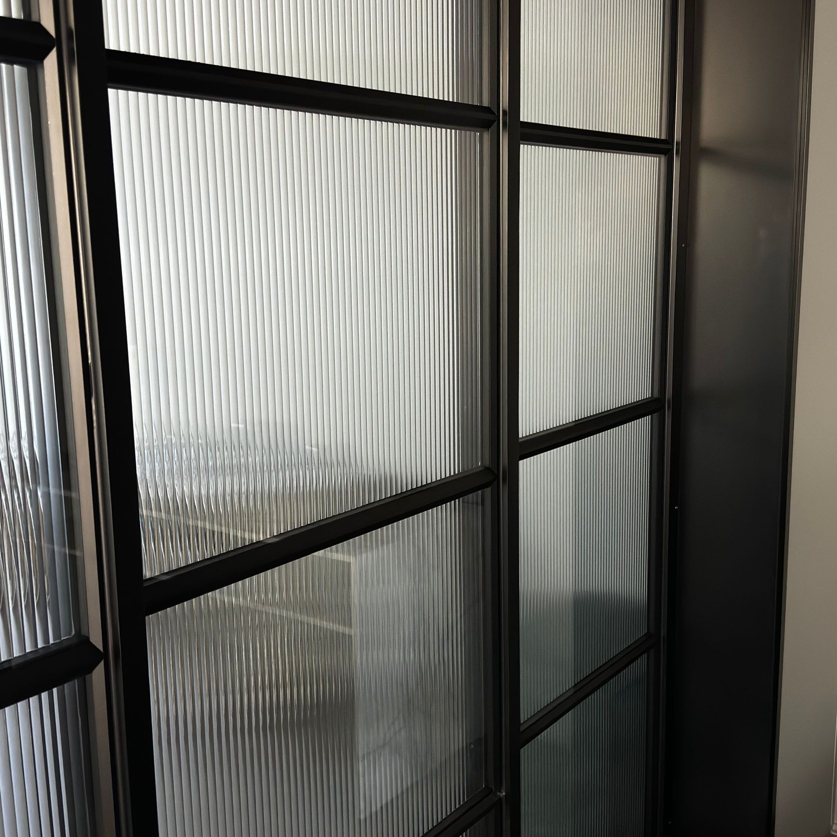 Steel Frame External Sliding Doors - Galvanised FPS50 gallery detail image