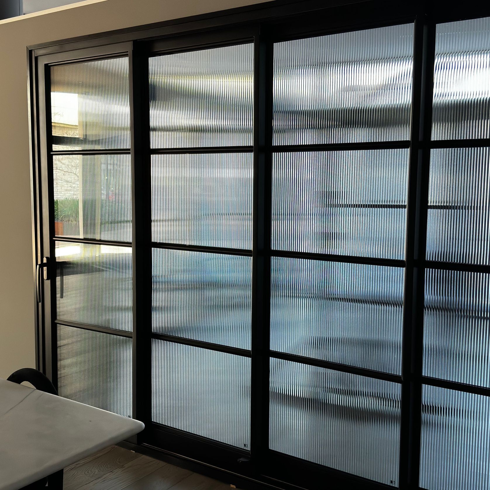 Steel Frame External Sliding Doors - Galvanised FPS50 gallery detail image