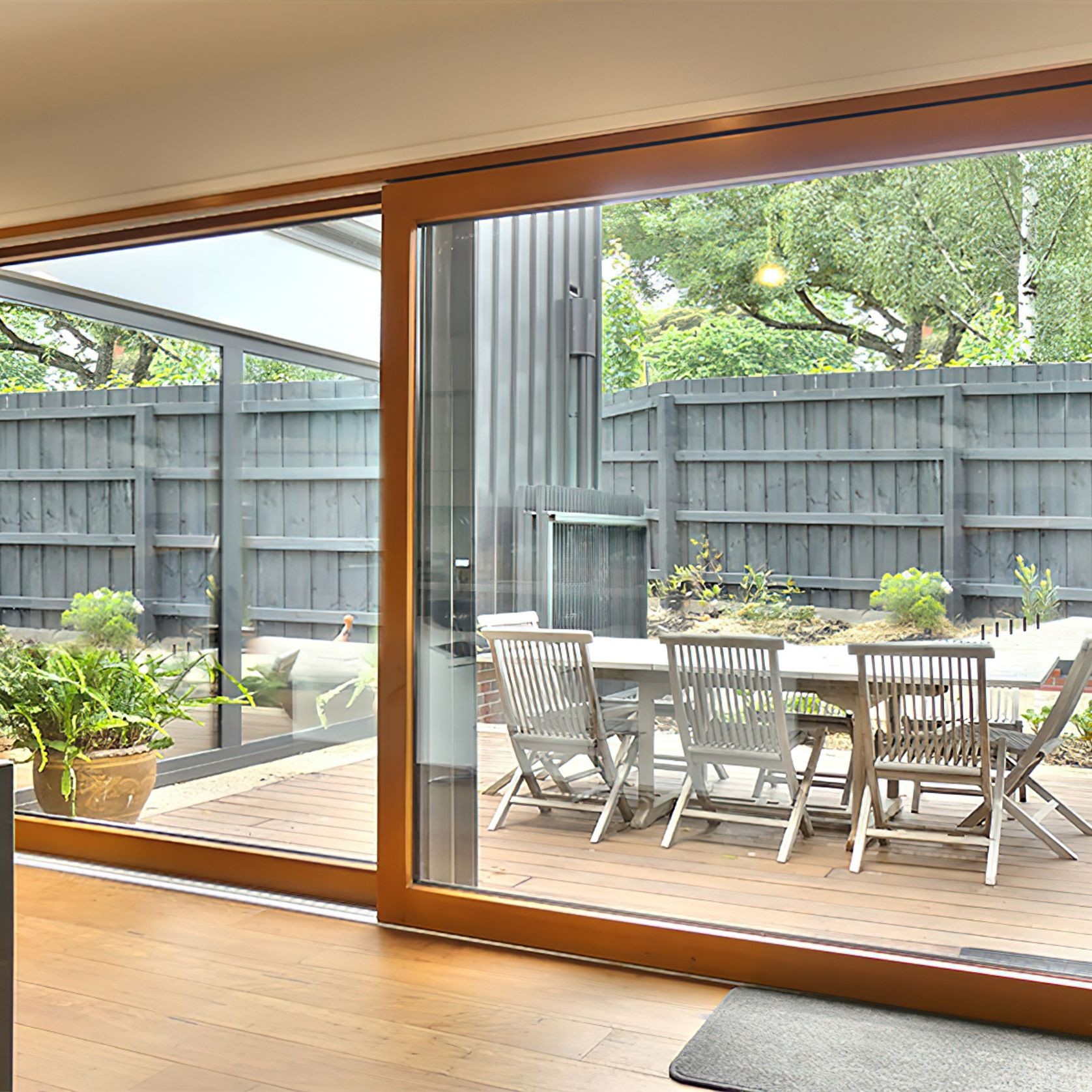 Wood-Alu | Corner Lift-slide Doors gallery detail image