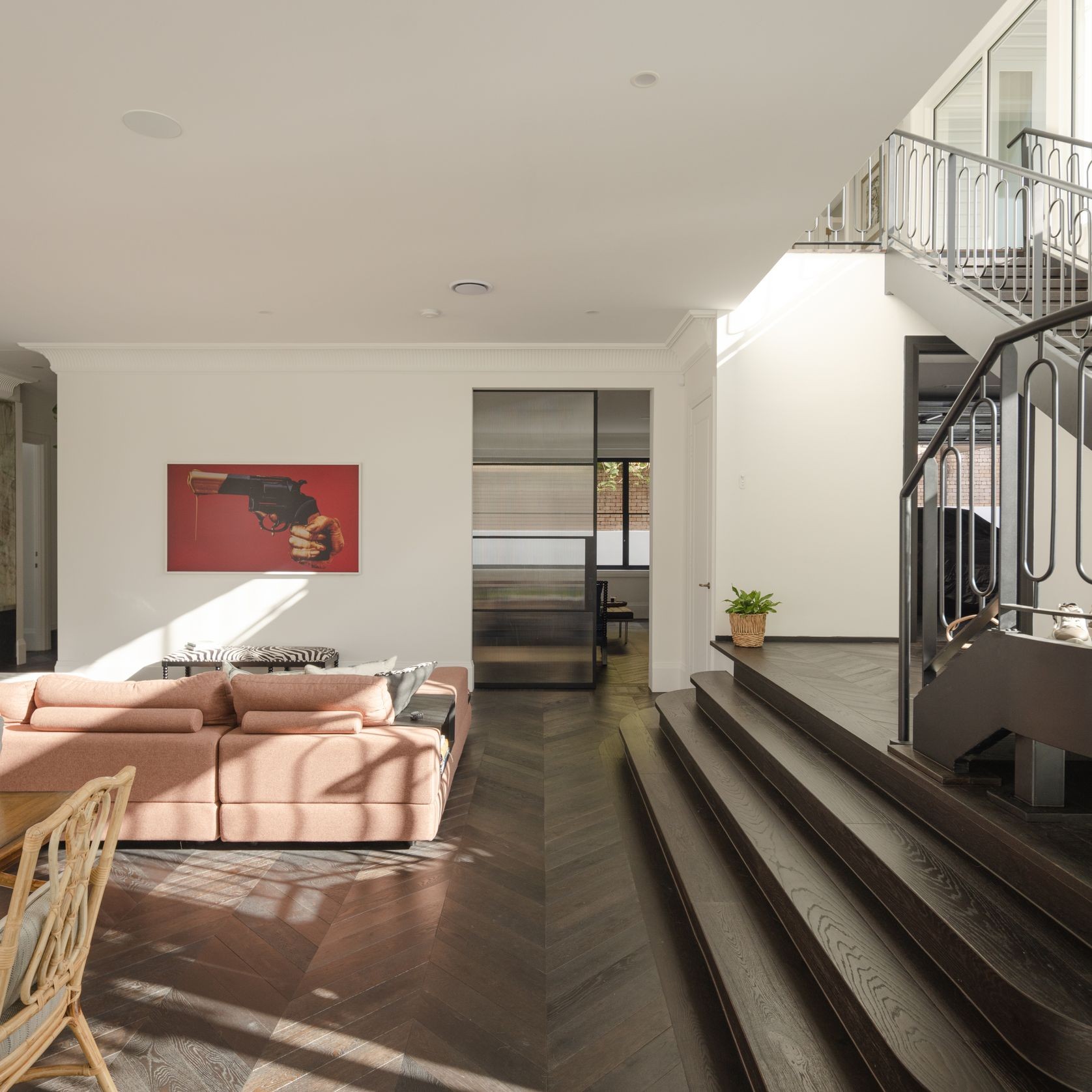 Steel Frame Internal Sliding Doors - Galvanised FPS50 gallery detail image
