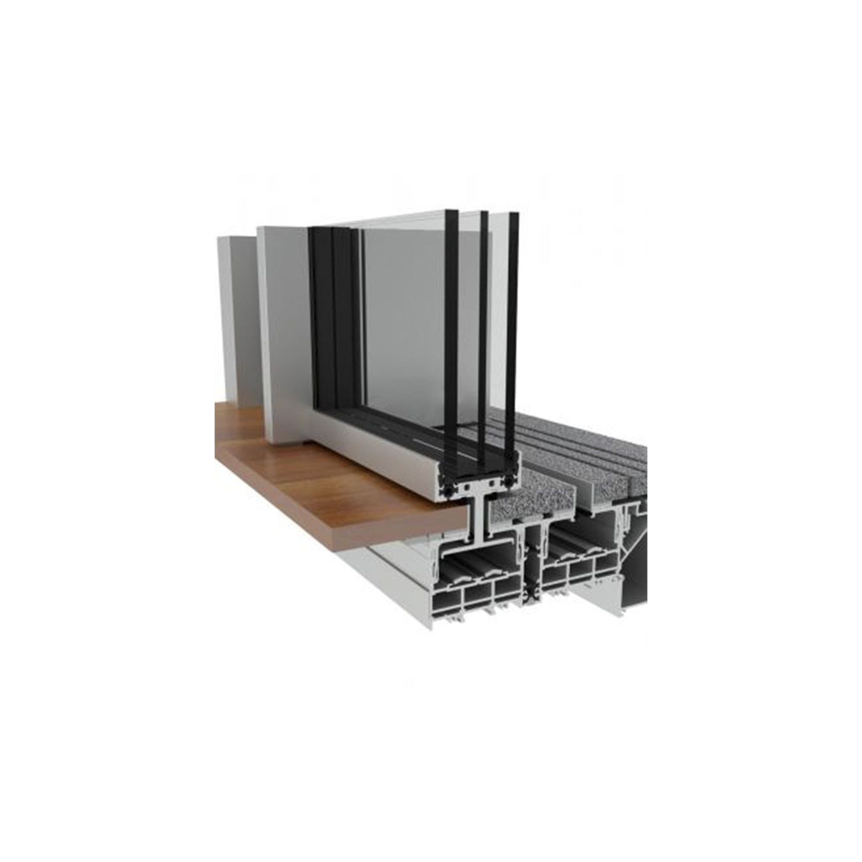 Urbane Thermally Broken Minimalist Sliding Door System gallery detail image