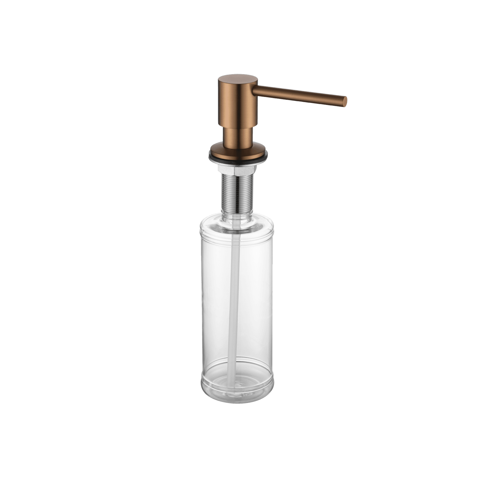 Aspen In-Bench Soap Dispenser Brushed Copper gallery detail image