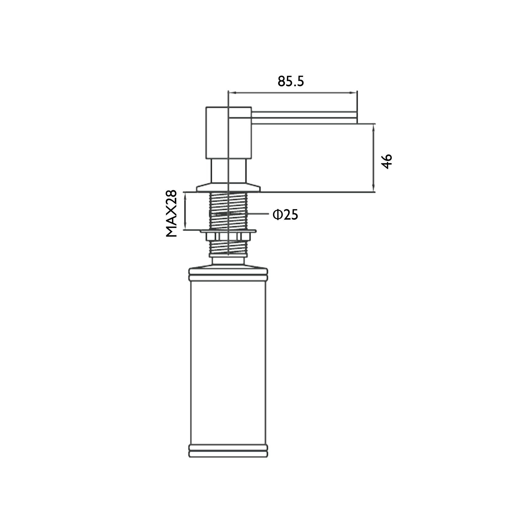 CODE Aspen Soap Dispenser gallery detail image