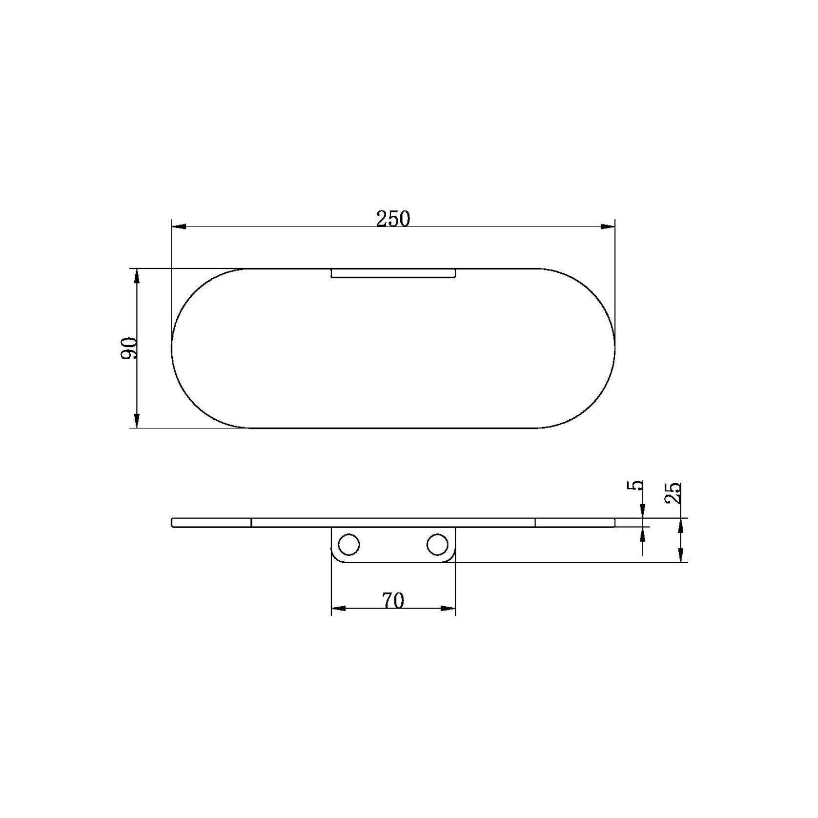 Zen SS316L Soap Dish Holder | Graphite gallery detail image