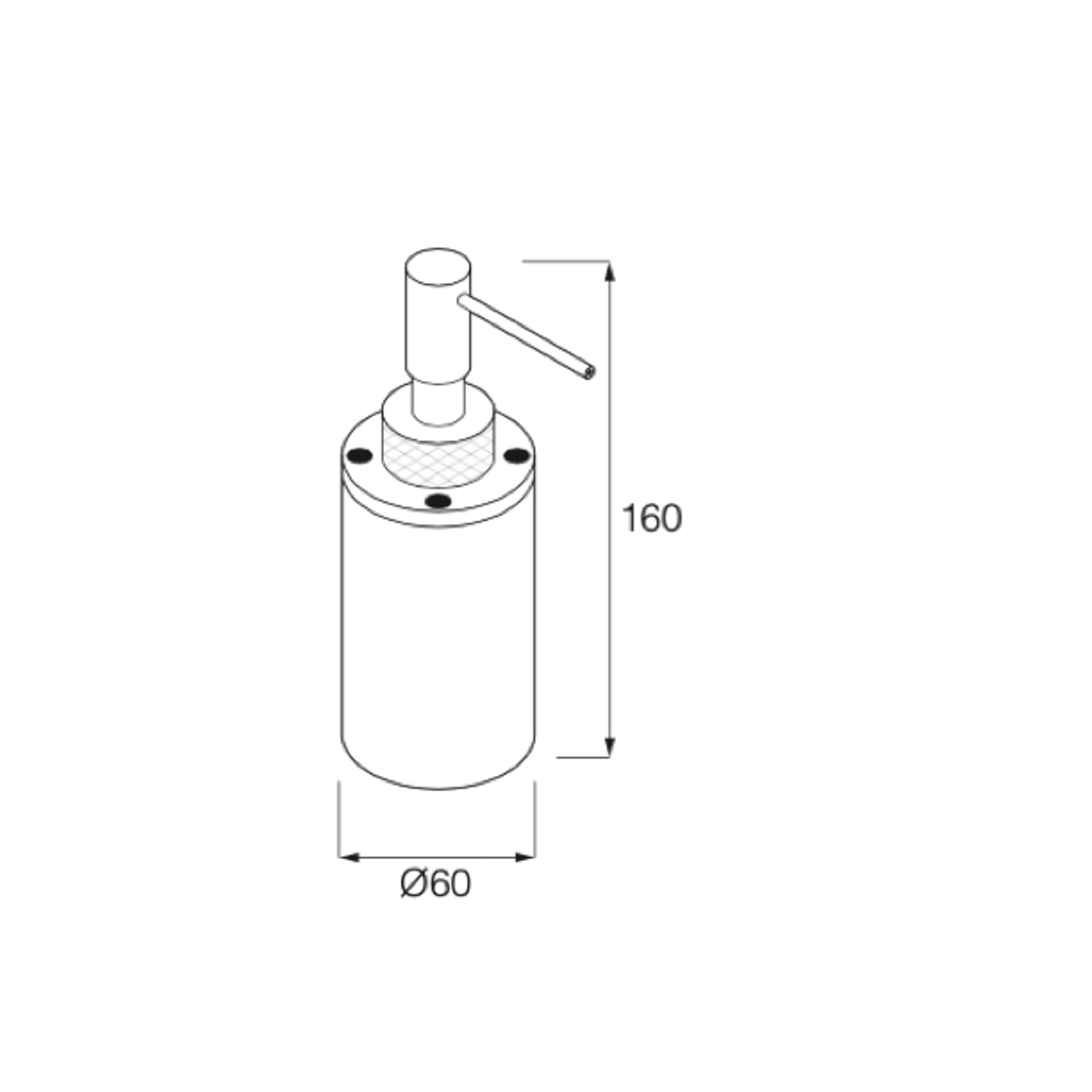 Minimal Soap Dispenser by Boffi gallery detail image