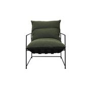 Lauro Club Chair Boucle - Green gallery detail image