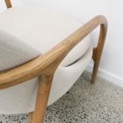Sedona Fabric Armchair - Natural gallery detail image