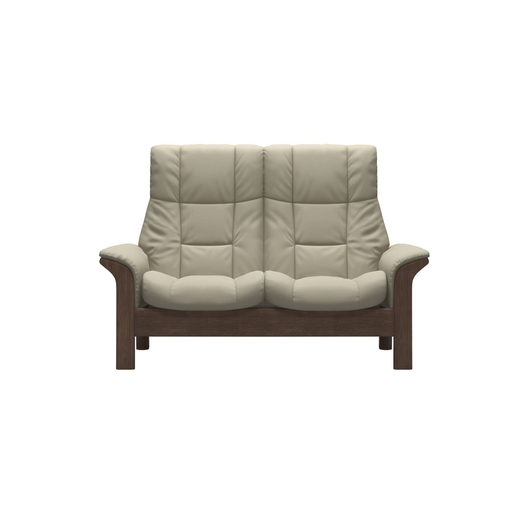 Stressless® Windsor 2 Seater High Back | Walnut gallery detail image