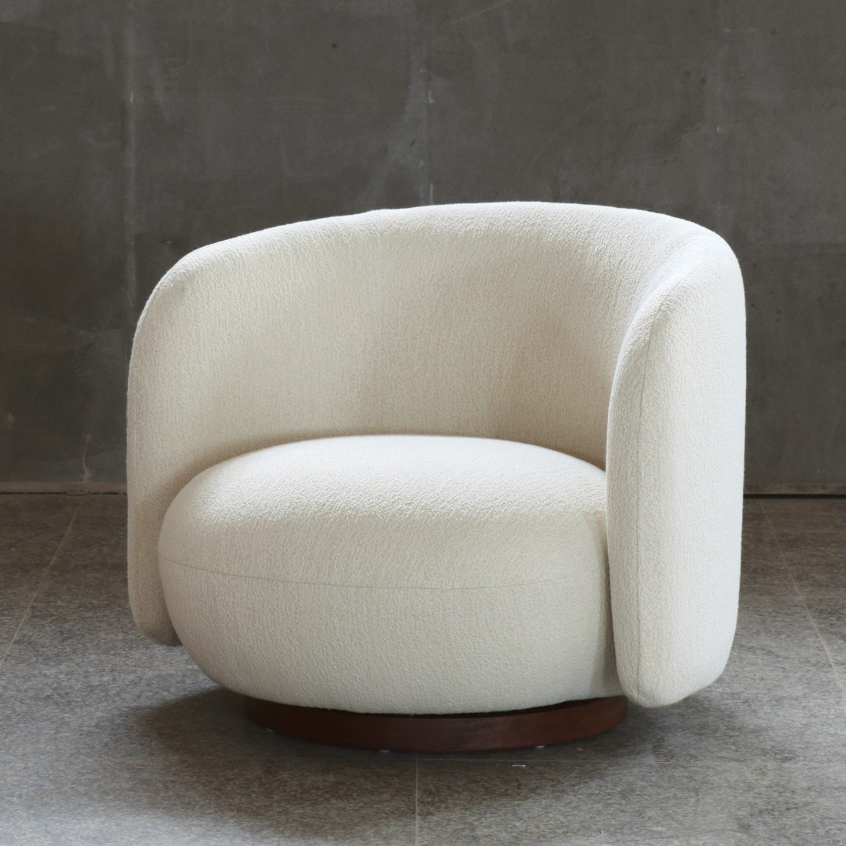 Form Boucle Swivel Chair gallery detail image