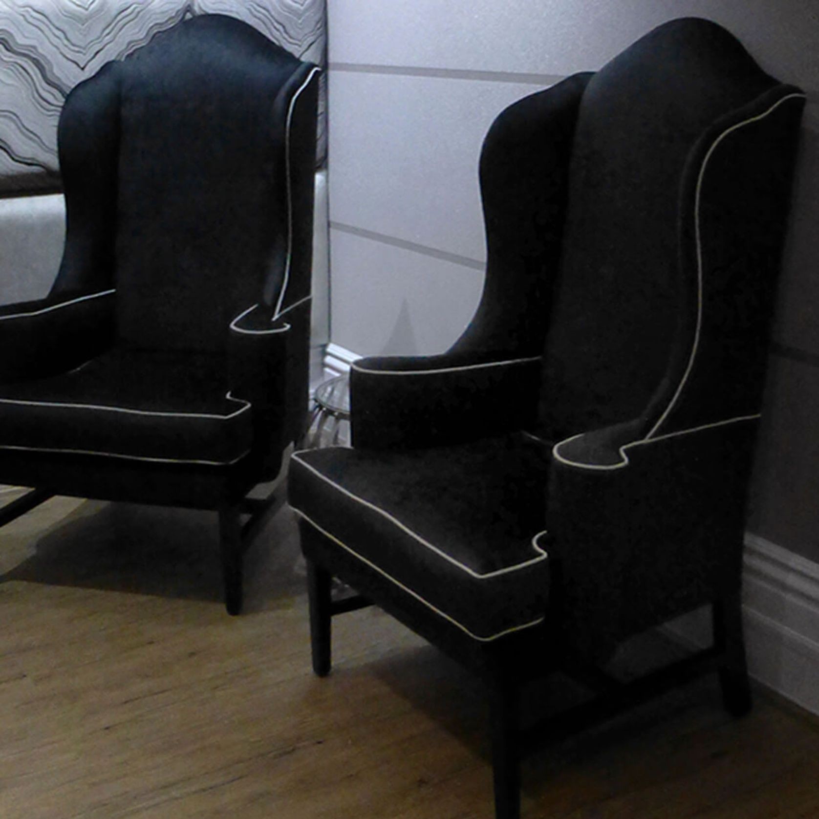 Modernist Wingback Chair gallery detail image