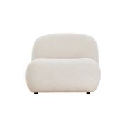 Chino Single Seater Sofa - Cream gallery detail image