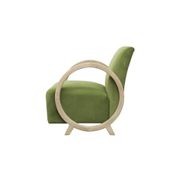 Brea Armchair - Grey / Green gallery detail image