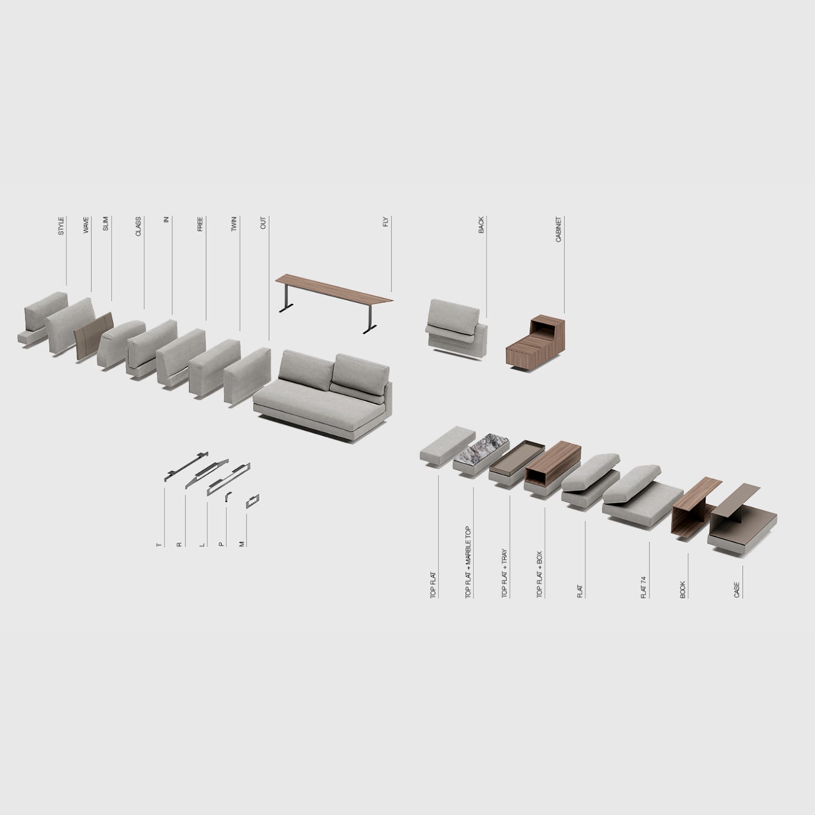 Davis Sofa System by Frigerio gallery detail image
