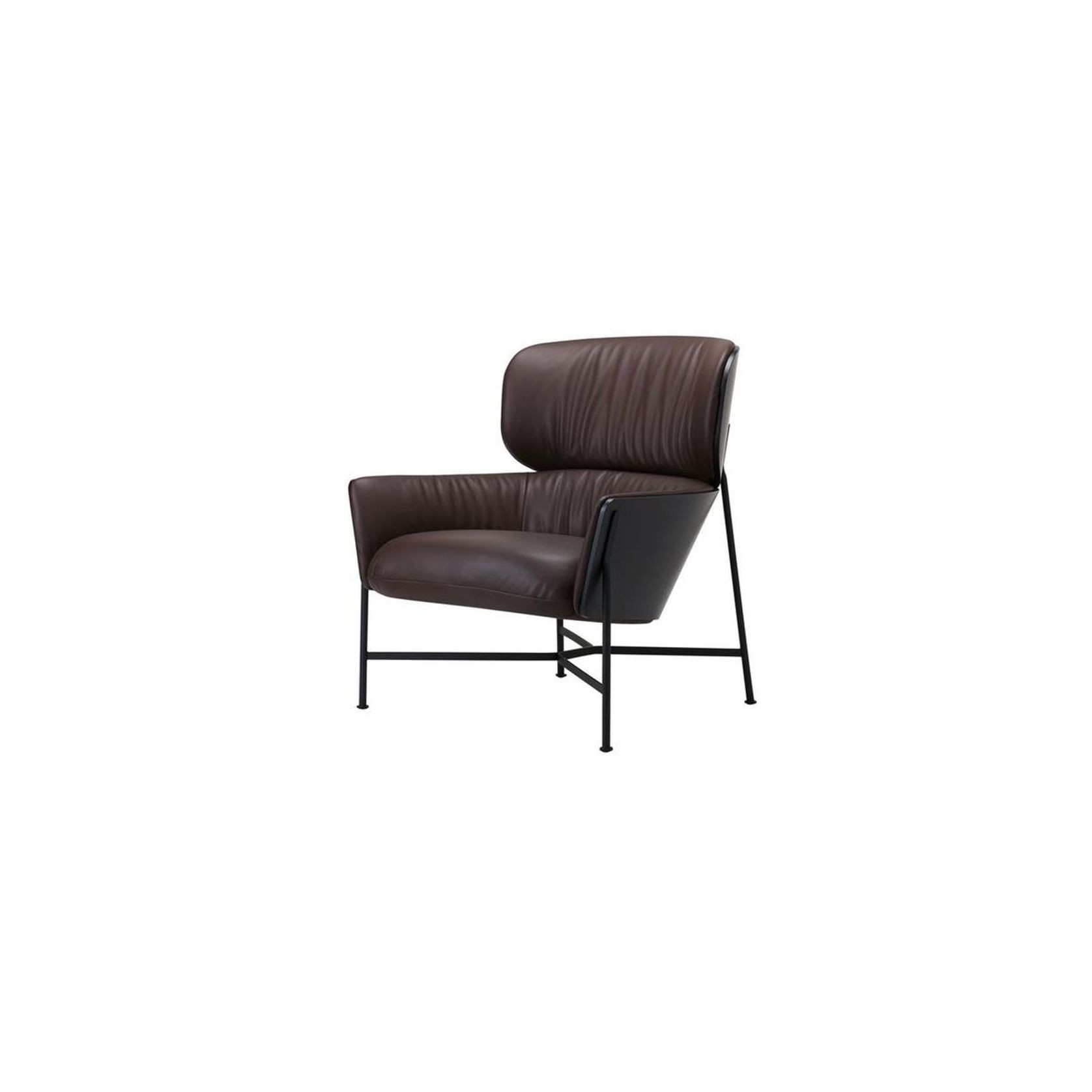 Caristo Low Back Leather | Armchair gallery detail image