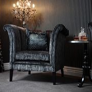 Fluted Back Tub Chair gallery detail image