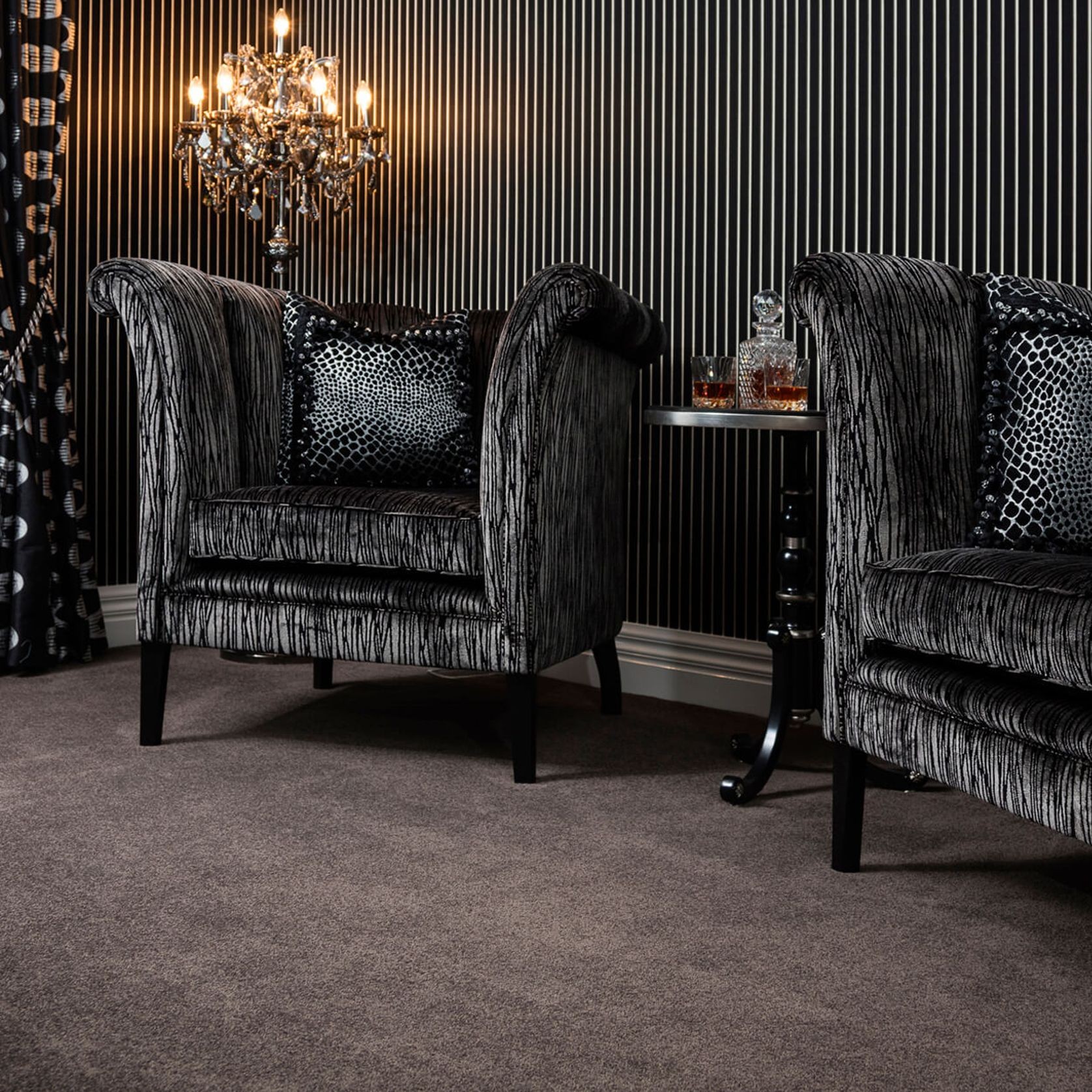 Fluted Back Tub Chair gallery detail image