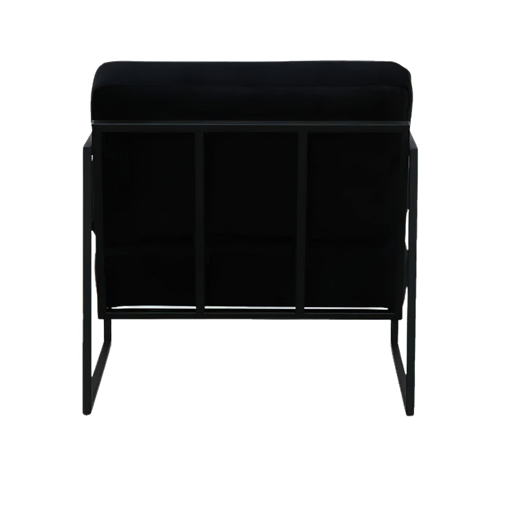 Soho Frame Chair - Black gallery detail image