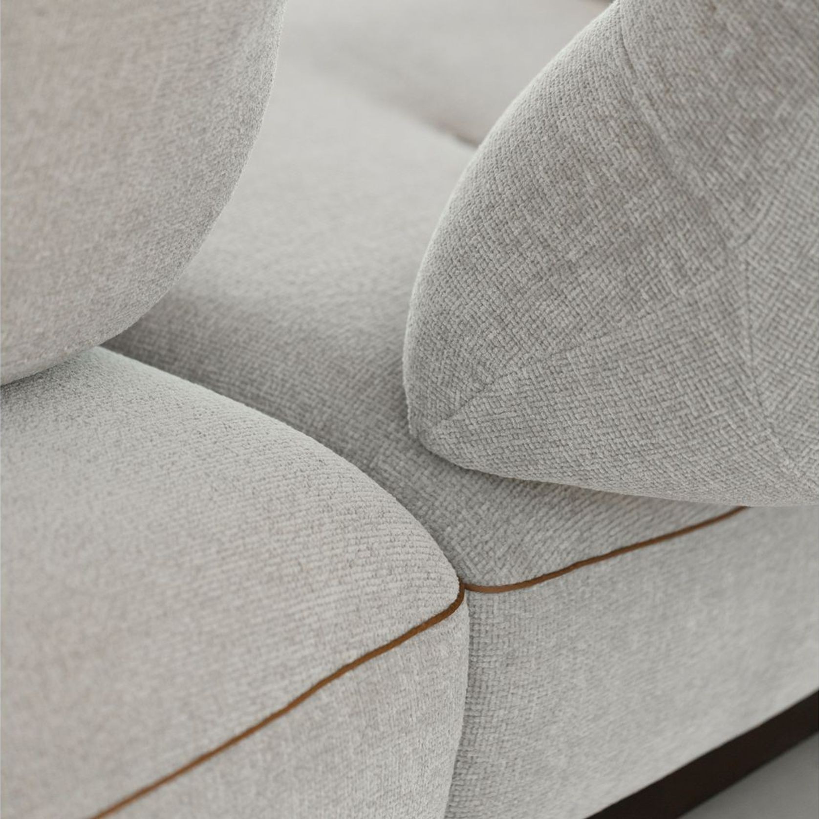 Escale 3-Seat one-arm sofa, right arm – Double Depth gallery detail image