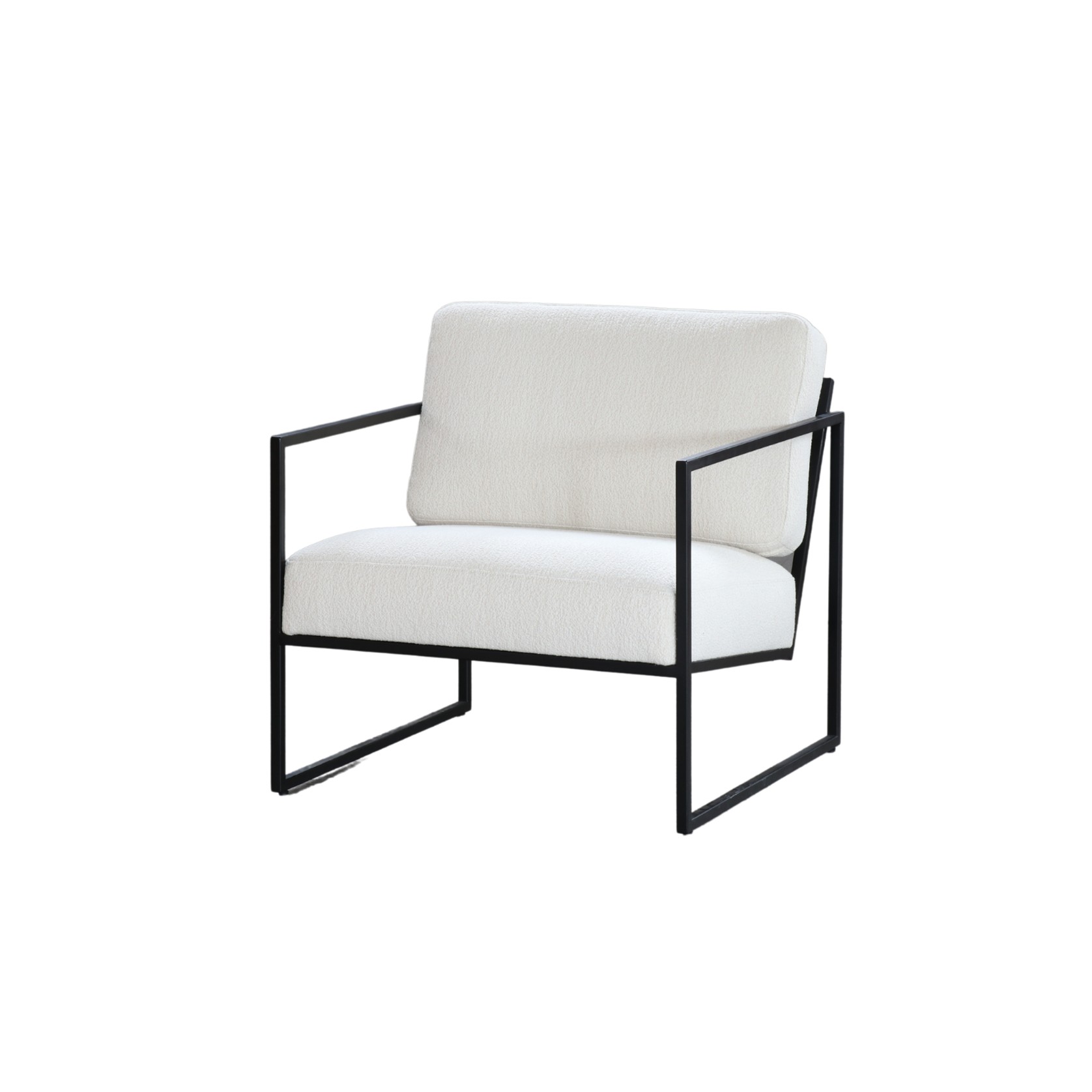 Soho Frame Chair - Boucle gallery detail image