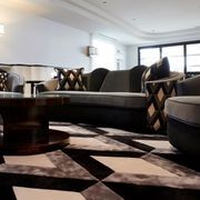 Art Deco Sofa with ‘V’ Panel Backrest gallery detail image